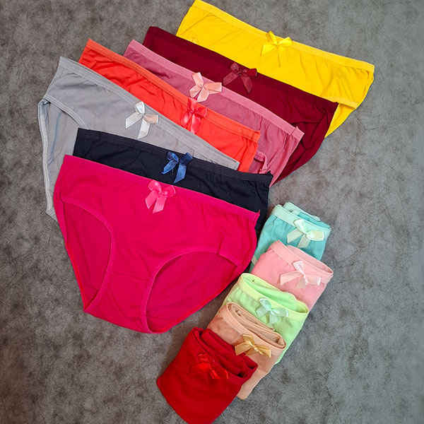 شورت زنانه نخی مدل اسلیپ کد 229(پک سه عددی)